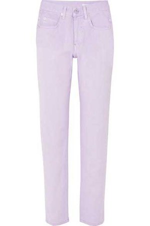 PUSHBUTTON Mid-rise straight-leg jeans