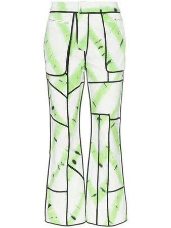 Asai Jungle patchwork trousers $311 - Buy Online - Mobile Friendly, Fast Delivery, Price