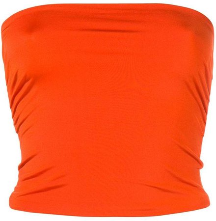 stretch-jersey tube top