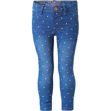 Noppies Jeans mit Punkten blau - Kilenda