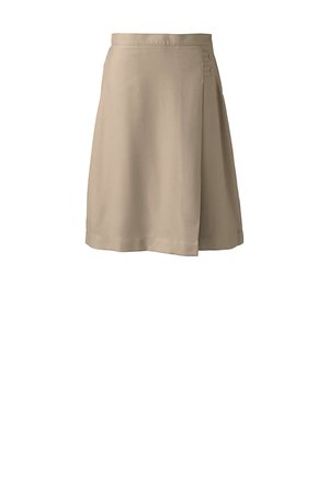 School Uniform Girls Solid A-line Skirt Below the Knee | Lands' End