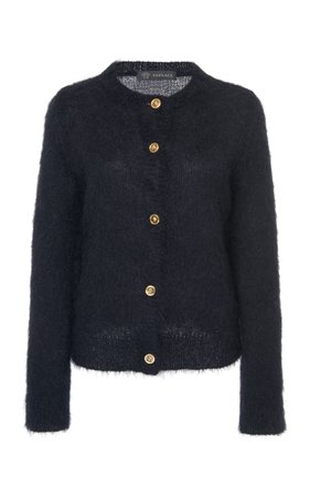 Button Front Knit Cardigan by Versace | Moda Operandi