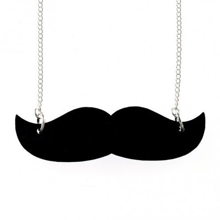 French Moustache Quirky Scene Necklace | Vintage style Scene… | Flickr