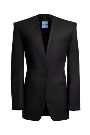 Oversized Wool Blazer - Black - Ladies | H&M US