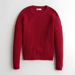 (Red) Crew-Neck Sweater