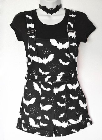 Bat Pattern Overalls – In Control Clothing