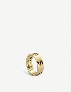 CARTIER - LOVE 18ct white-gold bracelet small | Selfridges.com
