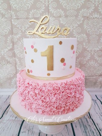 first birthday girl cake - Google Search