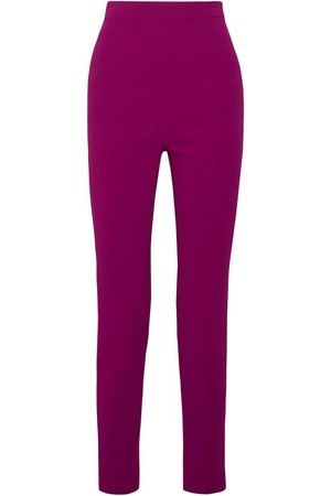 Crepe skinny pants | BRANDON MAXWELL | Sale up to 70% off | THE OUTNET