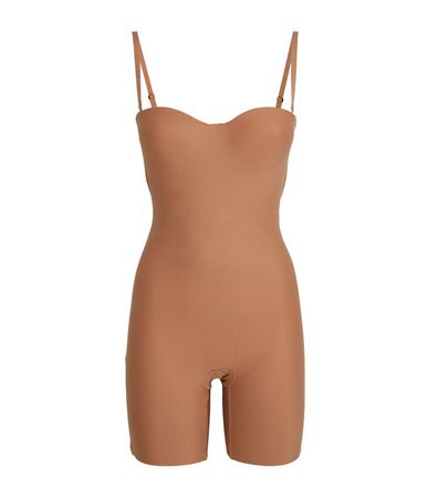Womens Skims nude Moulded Underwire Mid-Thigh Bodysuit | Harrods # {CountryCode}