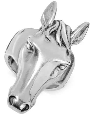 American West Horse's Head Ring in Sterling Silver