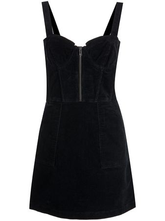Alice + Olivia Keely patch-pocket Mini Dress - Farfetch