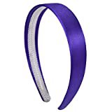 Purple Satin Headband