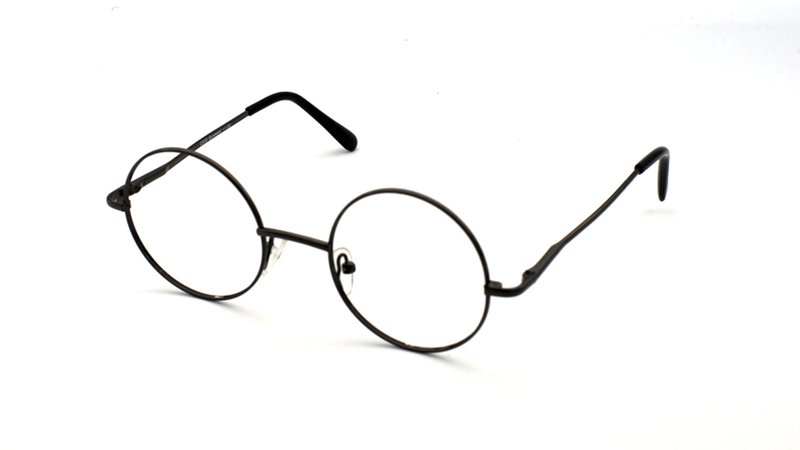 Lennon | Gunmetal Round Frame "John Lennon" Retro Style Reading Glasses | Eyelids Reading Glasses