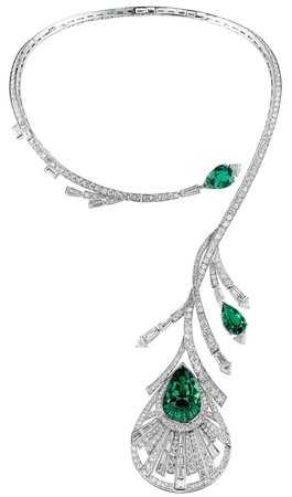 Boucheron, Emerald & diamond necklace