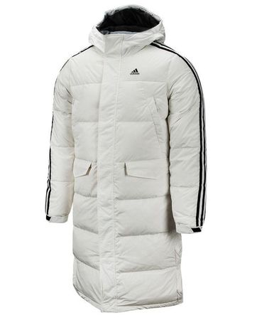 Adidas 3S Long Parka (White)