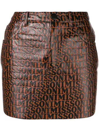 Missoni Leather Mini Skirt - Farfetch