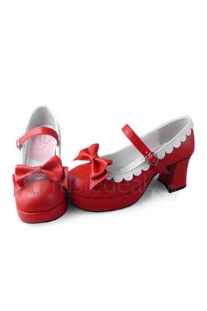 Lolita Shoes Red