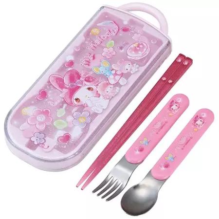 Skater Sanrio My Melody Children Cutlery 3 Pieces Set – Twinkle Glory