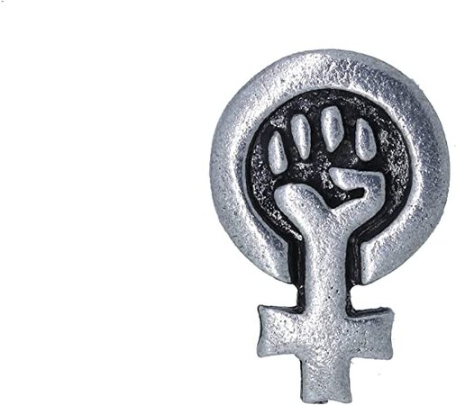 Amazon.com: Jim Clift Design Feminist Power Symbol Lapel Pin - 25 Count: Clothing, Shoes & Jewelry
