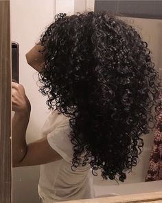 curly hair long