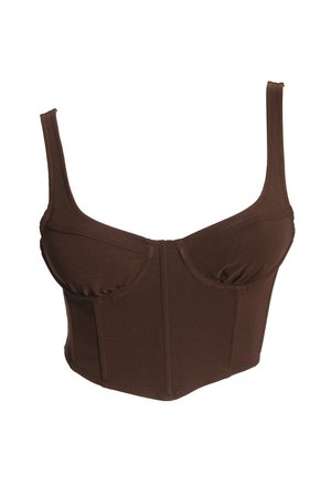 brown corset top - Google Search