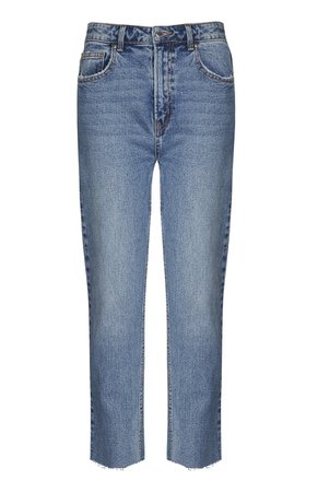 Primark Blue Straight Jeans Denim