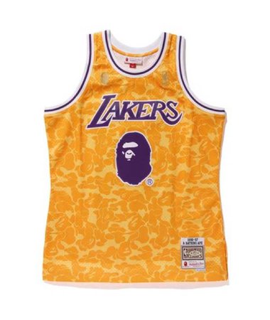 Bape “Lakers” Jersey