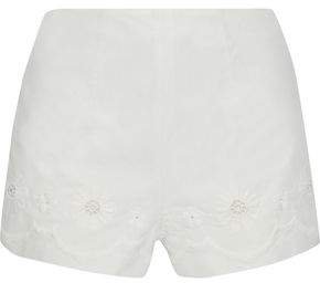Broderie Anglaise Cotton Shorts