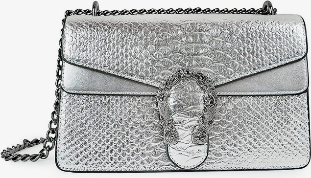 Amazon Silver Snakeskin Look Gucci Dionysus Dupe Bag