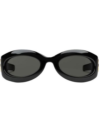 GUCCI EYEWEAR Blondie geometric-frame Sunglasses - Farfetch