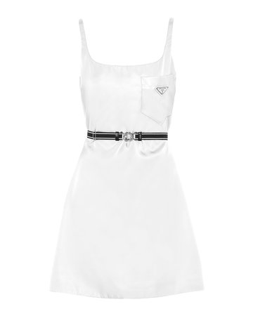 Re-Nylon Gabardine sleeveless dress | Prada