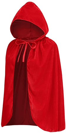 Red Hooded Cloak