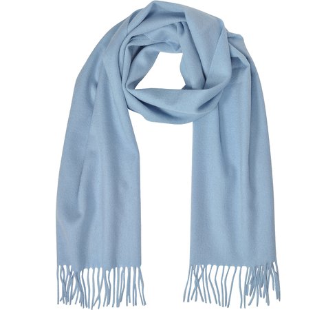 blue cashemir scarf