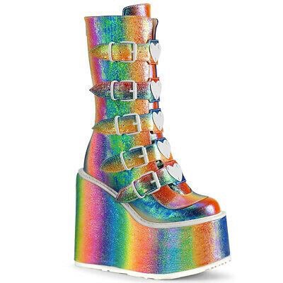 rainbow boots
