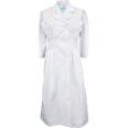 Amazon.com: MAZEL UNIFORMS Womens Button Front Scrub Dress and Nurse Outfit Size Medium White: Clothing, Shoes & Jewelry