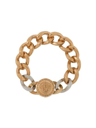 Versace chain-link Medusa detail bracelet - FARFETCH