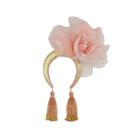 Fondant Pink Luxe Halo Flower Band | Julia Clancey | Wolf & Badger