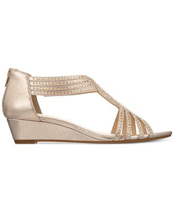 Charter Club Ginifur Wedge Sandals, Created for Macy's & Reviews - Sandals - Shoes - Macy's