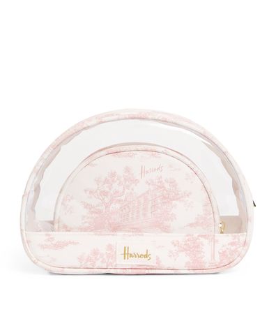 Harrods Toile Cosmetic Bag (Set of 2) | Harrods DE