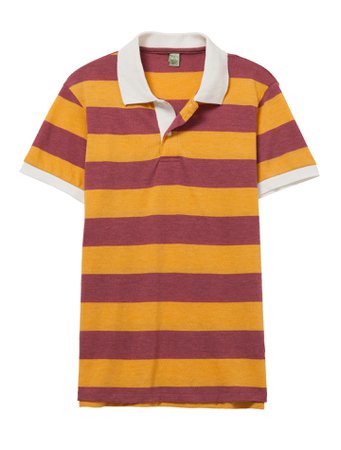 Ugly Striped Polo Shirt | Alternative Apparel