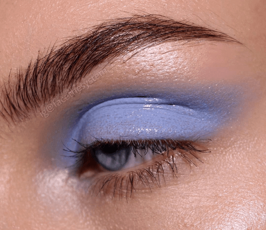 baby blue makeup - Google Search