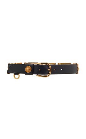 Versace Leather Belt Size: 80 cm
