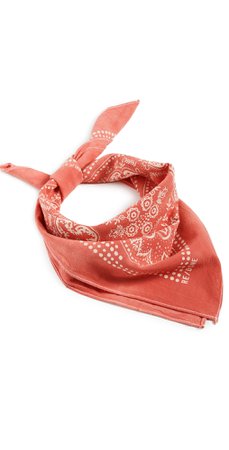 Bandana In Faded Red | vintage