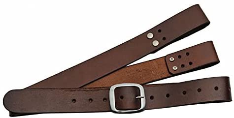 Amazon.com: SZCO Supplies Adjustable Brown Leather Shoulder/Waist Belt Holster for Medieval/Samurai Swords, 38 inches : Everything Else