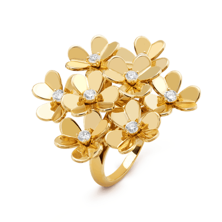 Frivole ring, 8 flowers - VCARB67700- Van Cleef & Arpels