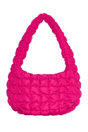 Cos - QUILTED MINI BAG in Bright Pink