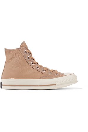 Converse | Chuck Taylor All Star 70 leather high-top sneakers | NET-A-PORTER.COM
