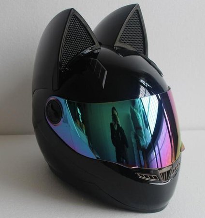 Motorcycle Cat Ear Helmet Dot - TodayPerfect24.com