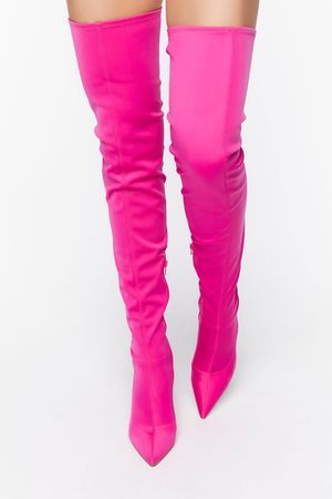 Over-the-Knee Stiletto Sock Boots